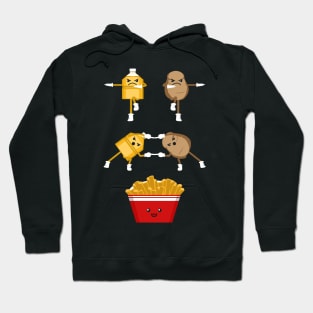 French Fries, Potato, Chips, Fries, Fast food Hoodie